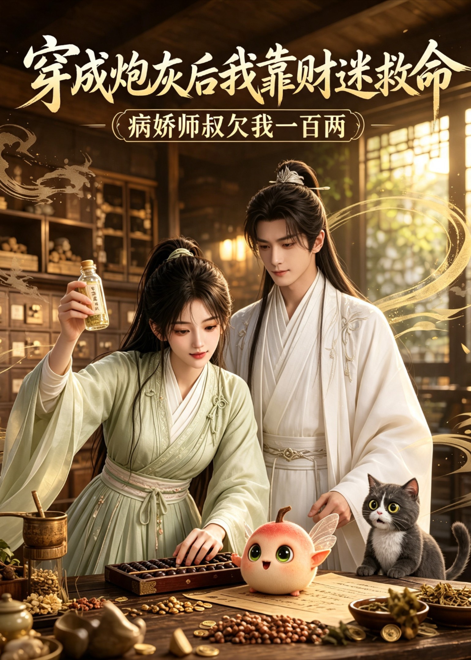 穿成炮灰后我靠财迷救命