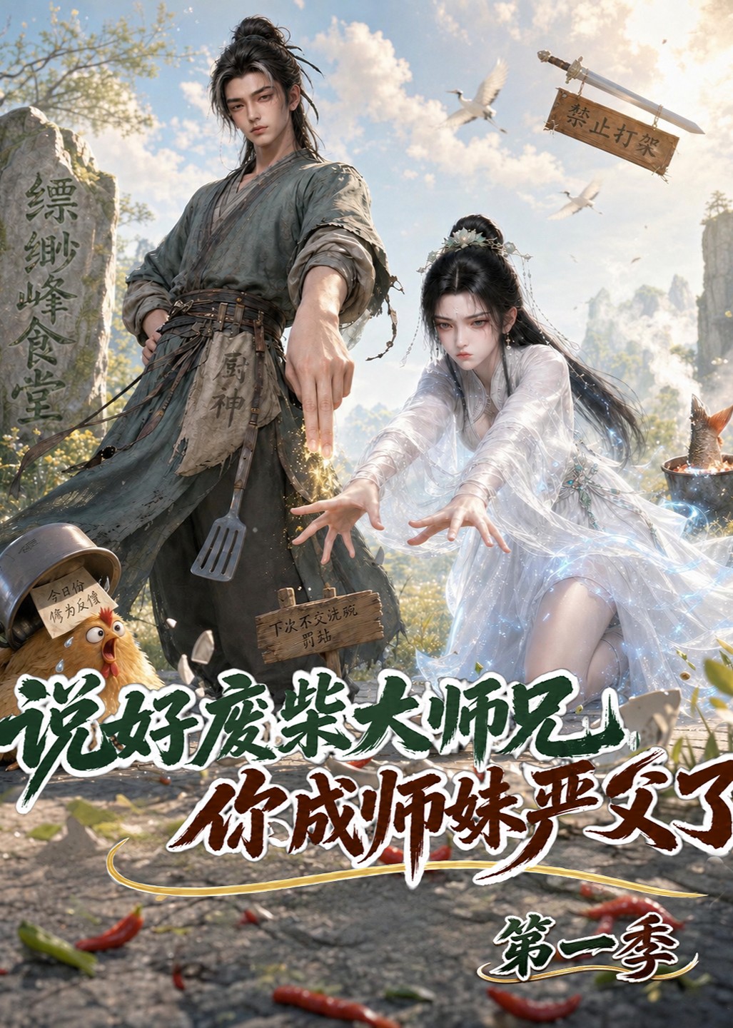 说好废柴大师兄，你成师妹严父了第一季
